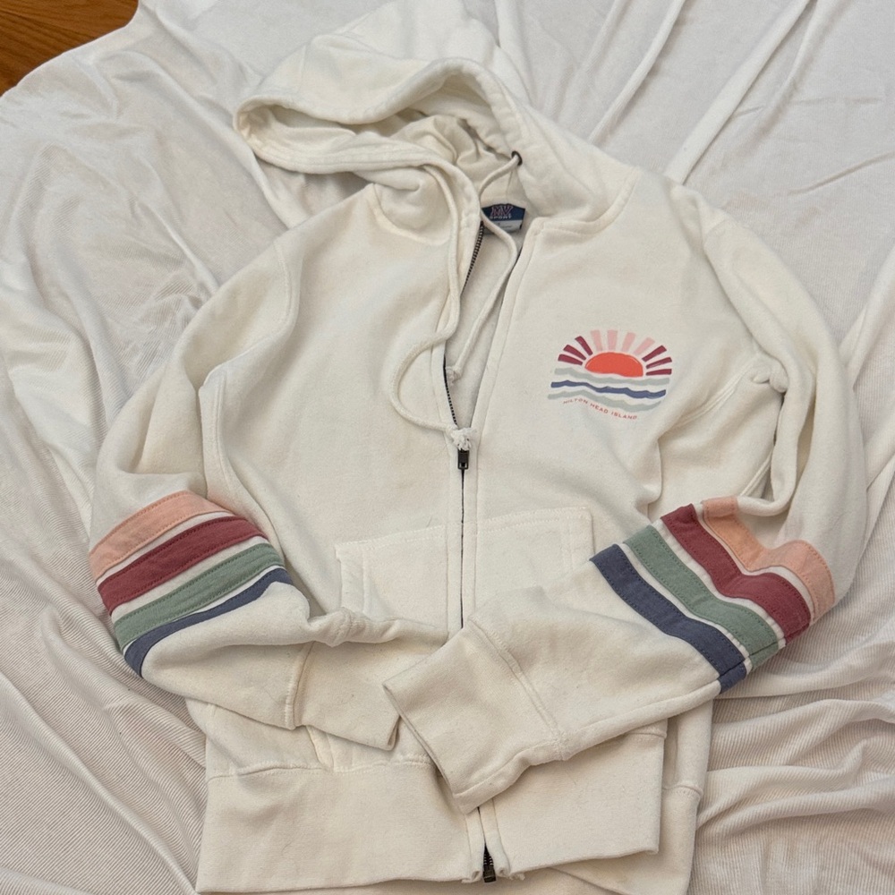 MV Sport Classic White Sweatshirt